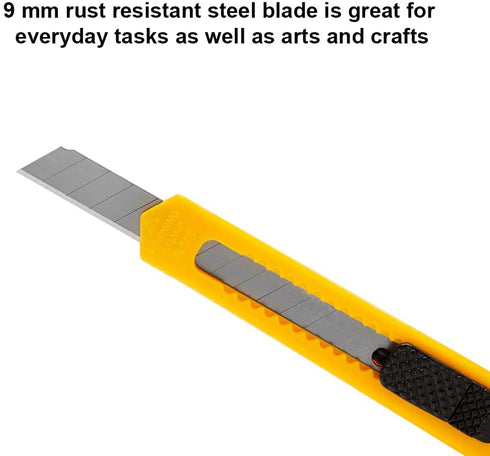 Utility Knife with Retractable Snap-off Blades